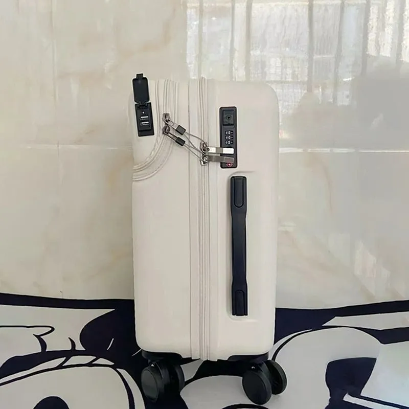 Travel Suitcase Carry on Luggage with Wheels Cabin Rolling Luggage trolley luggage bag Men&#39;s business lightweight luggage