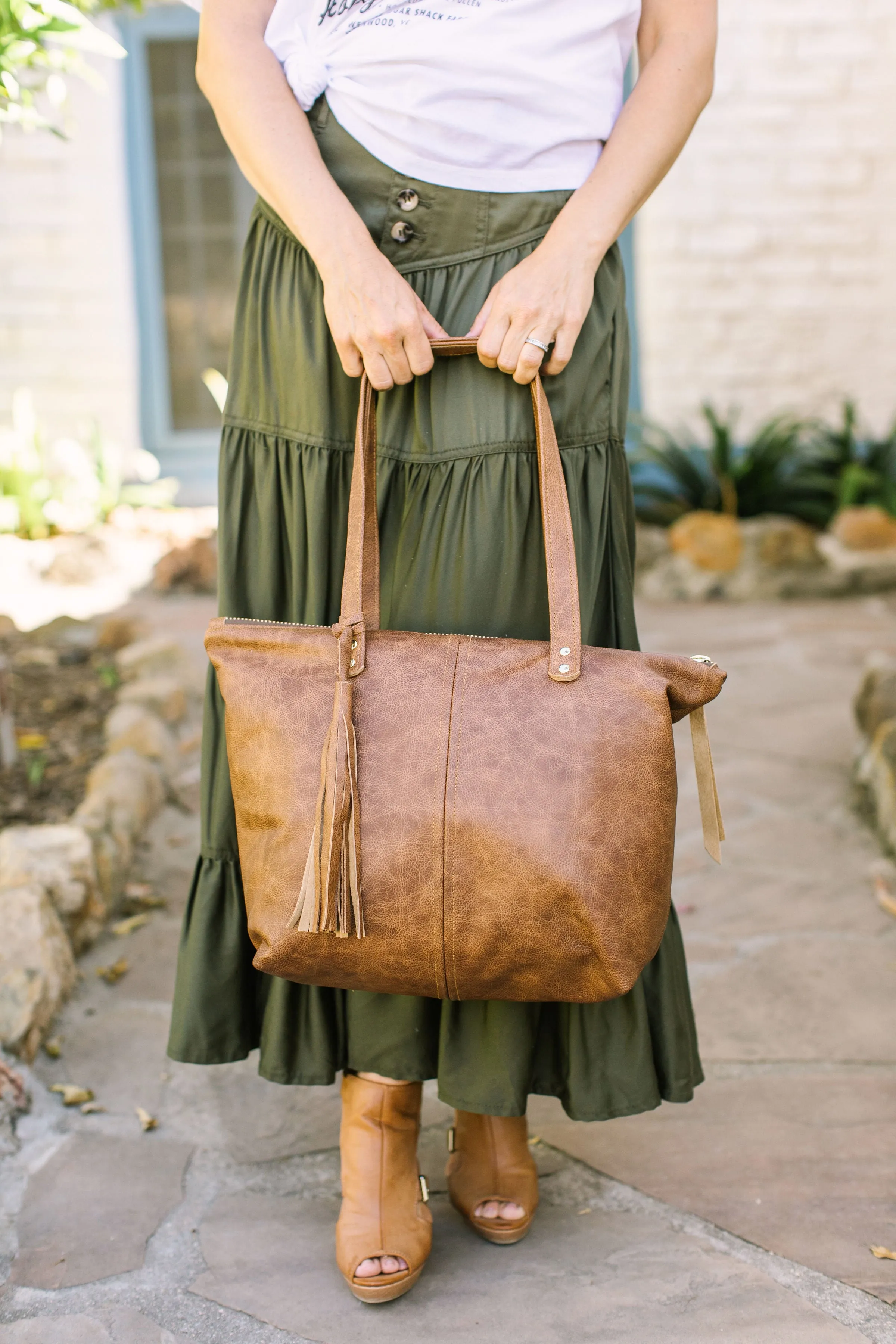 Traveler Tote ~ Whiskey Outlaw