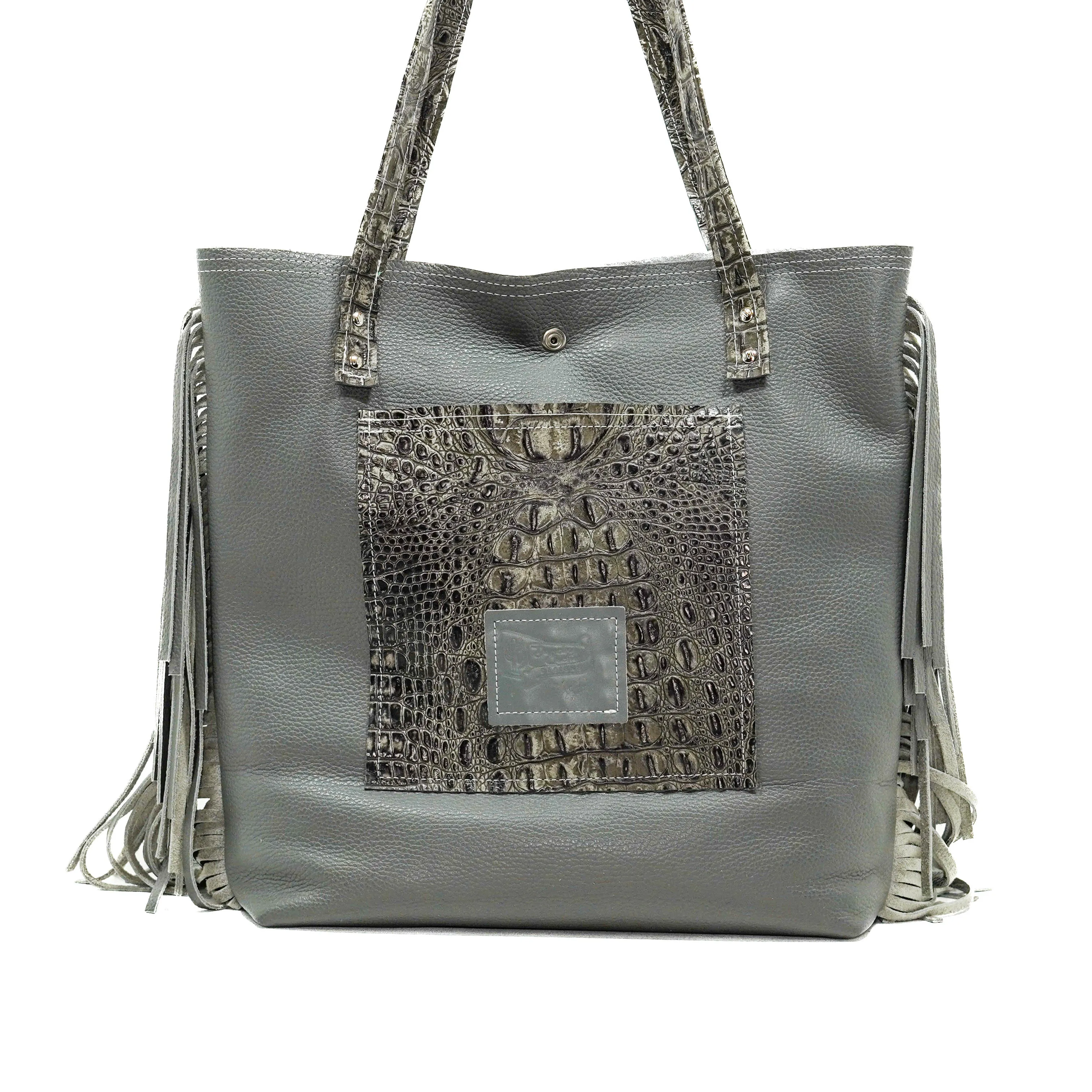 Trisha - Salt/Pepper w/ Smokeshow Croc