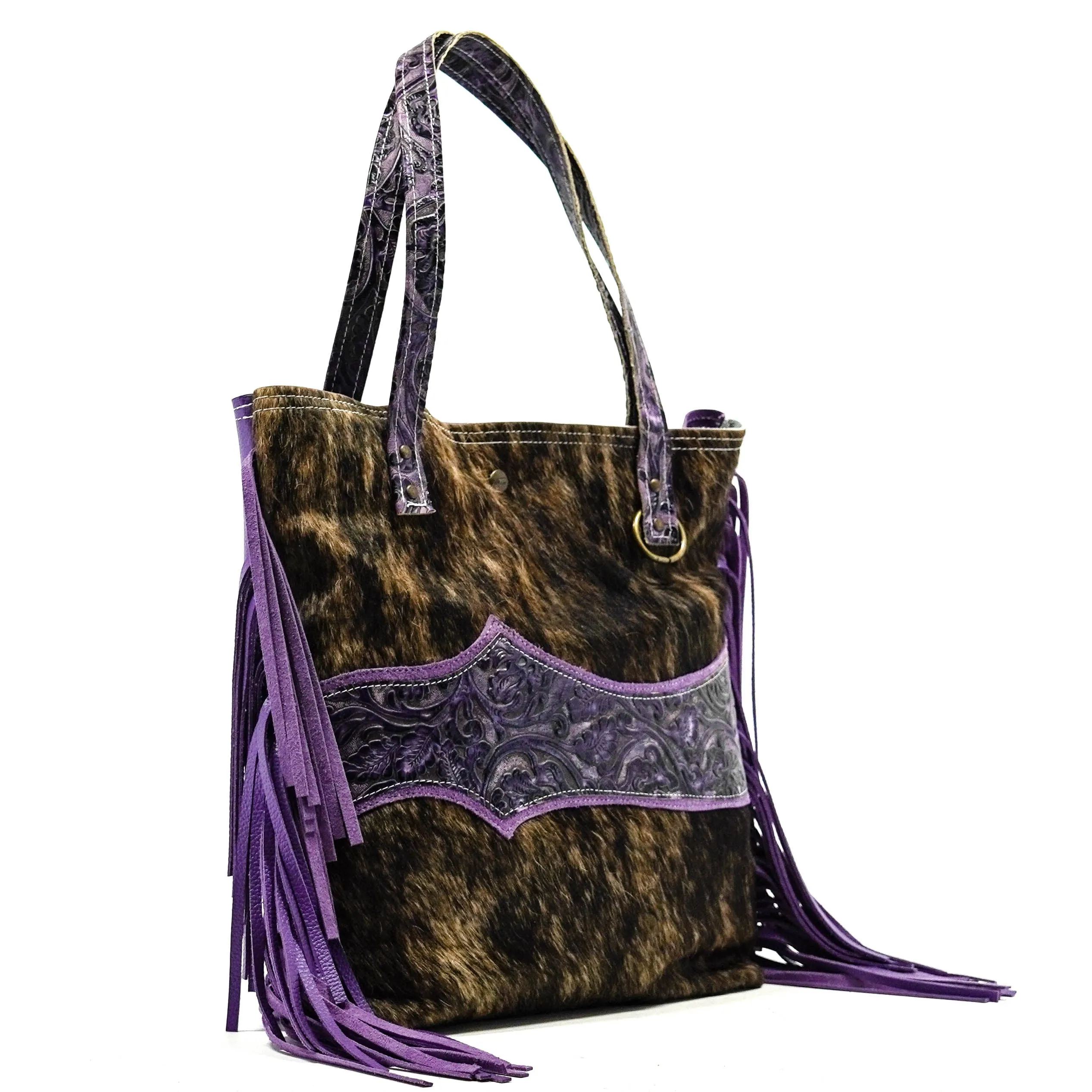 Trisha - Two-Tone Brindle w/ Orchid Tool