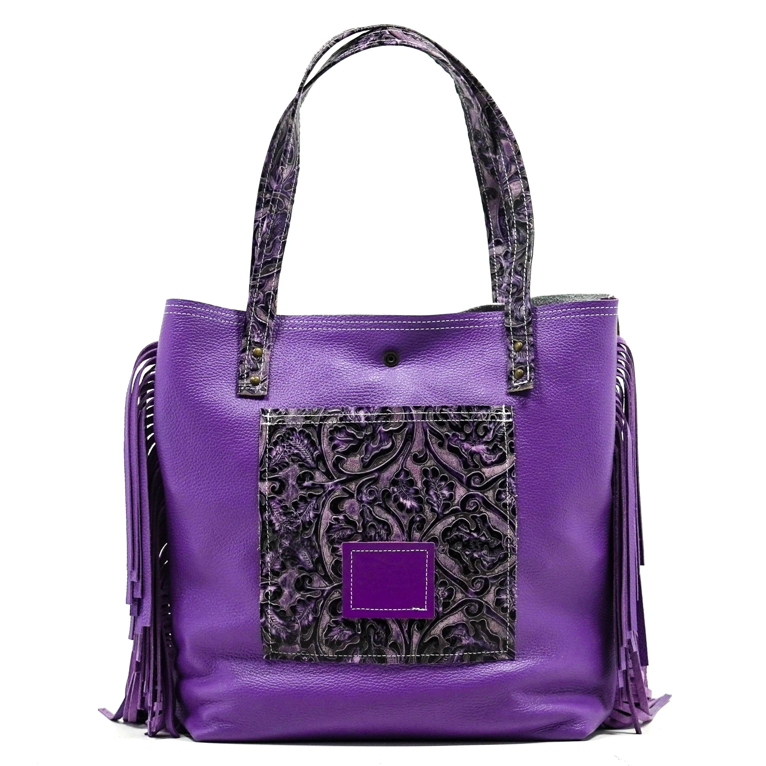 Trisha - Two-Tone Brindle w/ Orchid Tool