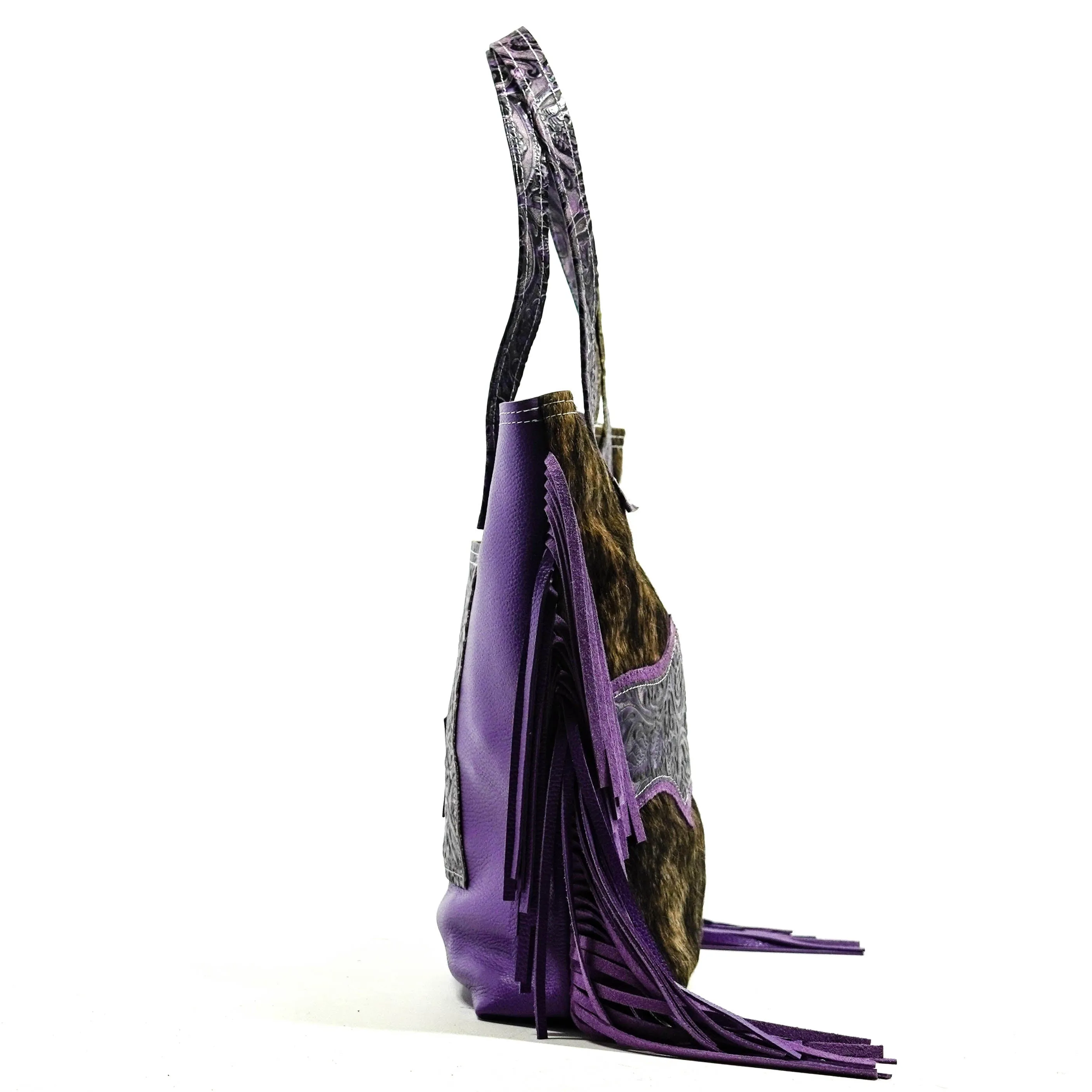 Trisha - Two-Tone Brindle w/ Orchid Tool