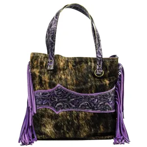 Trisha - Two-Tone Brindle w/ Orchid Tool