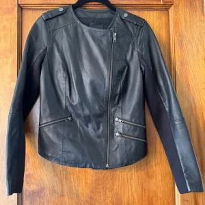Trouve Leather Jacket- XS