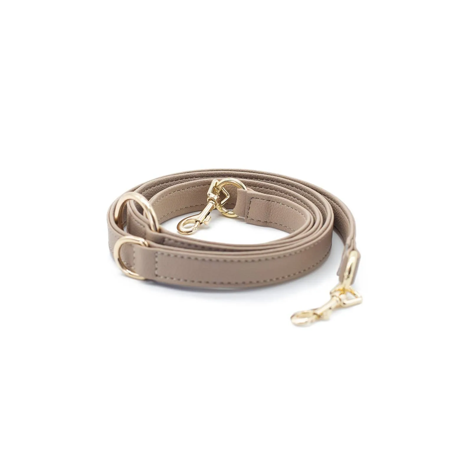 Trudy Vegan Leather Crossbody Clutch Bag | Beige