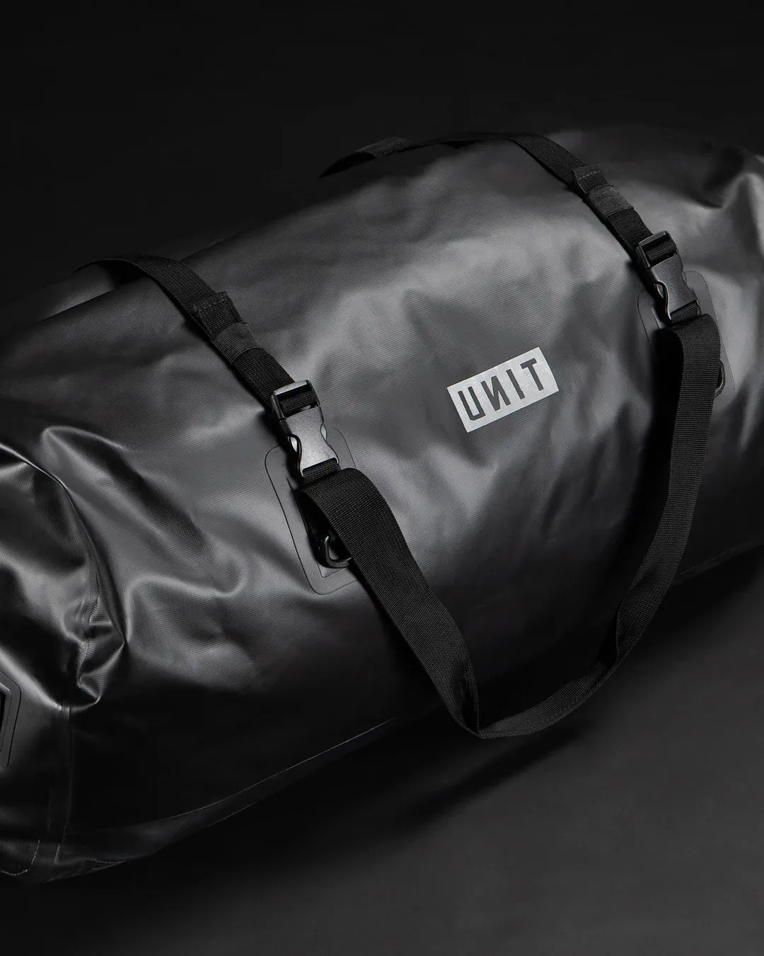 Unit - Summit Dry Black Waterproof Duffle Bag