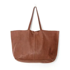 UNLINED LEATHER TOTE