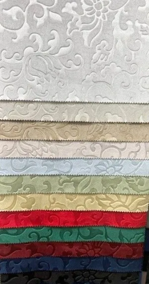Vails Brocade Velvet Fabric, 72 Inch in Width Ideal Embossed Material for Home Decor