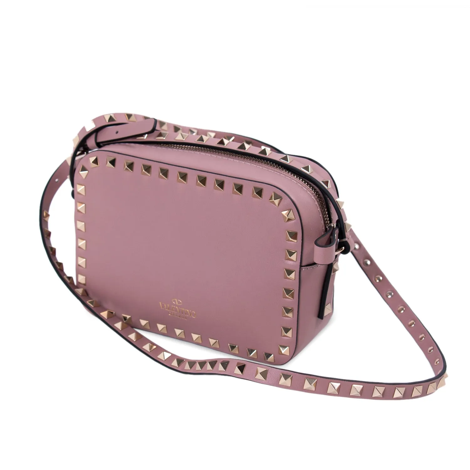Valentino Rockstud Camera Cross Body Bag