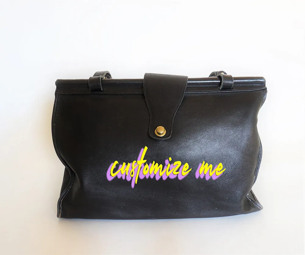 Vintage COACH Barclay UNISEX Carry All Doctor Bag *RARE*
