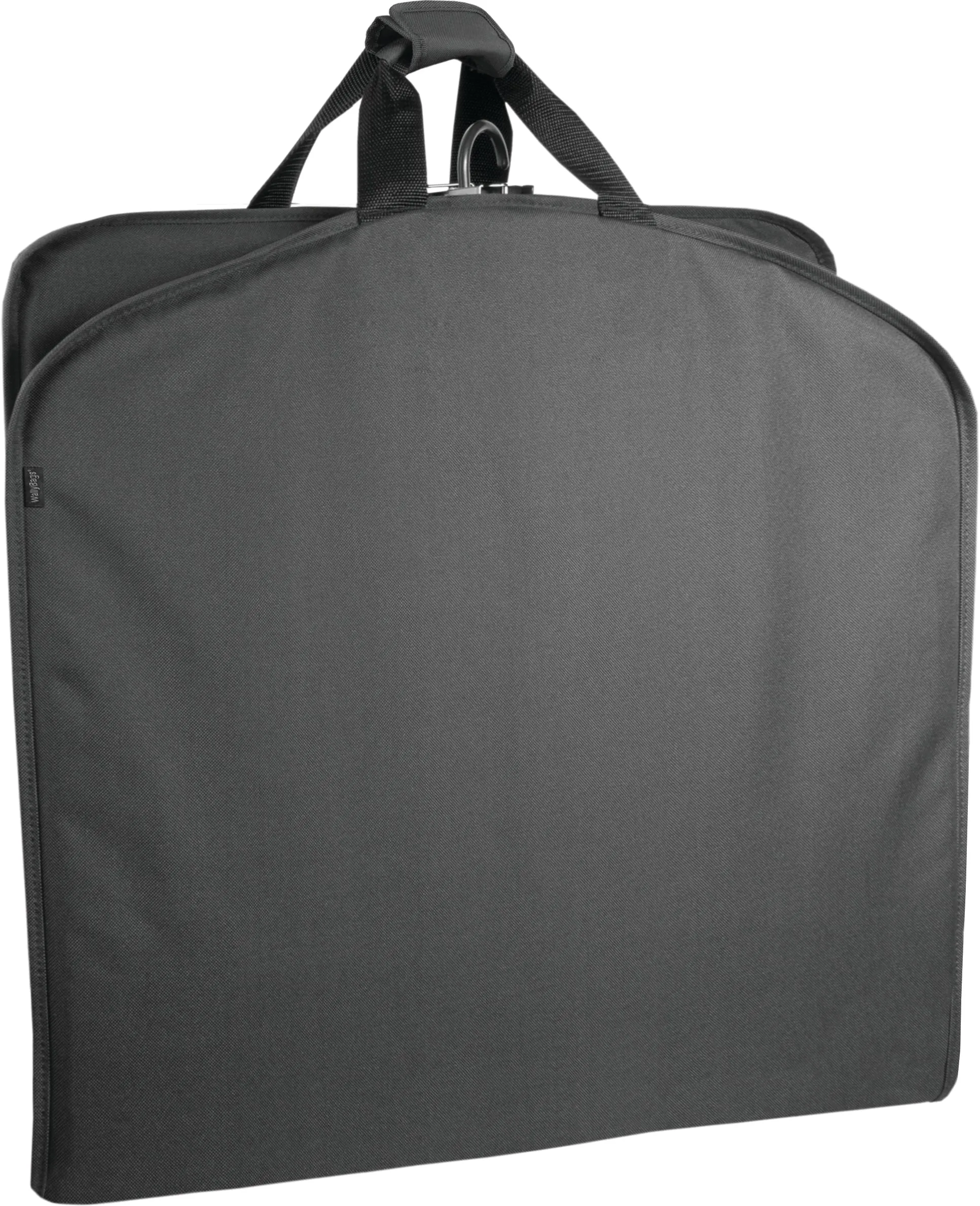 WallyBags 45" Deluxe Slim Travel Garment Bag with Accessory Pocket, Black, Inch Black 45 Inch U3