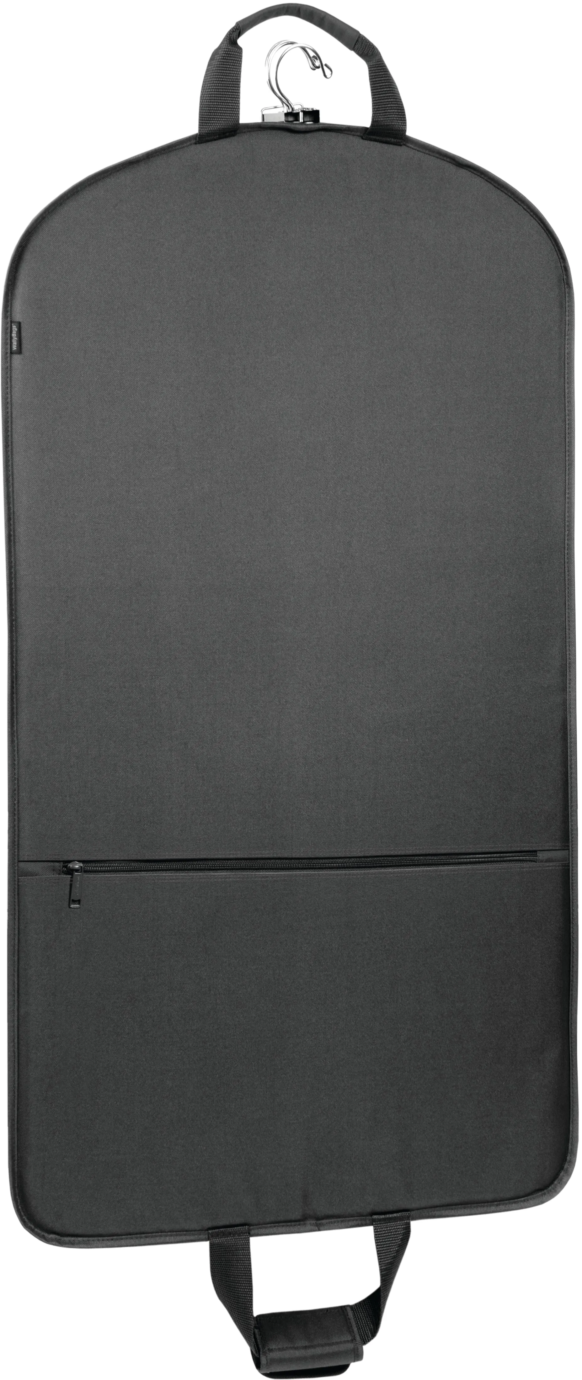 WallyBags 45" Deluxe Slim Travel Garment Bag with Accessory Pocket, Black, Inch Black 45 Inch U3