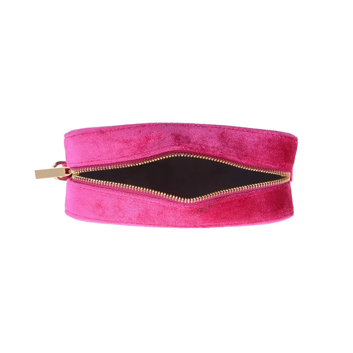 WASP EMBROIDERED VELVET CROSSBODY BAG