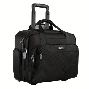 Waterproof Rolling Laptop Bag 43 94 Cm for Men & Women