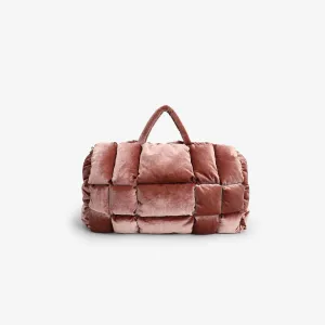 WELBY VELVET PUFFER OVERNIGHTER