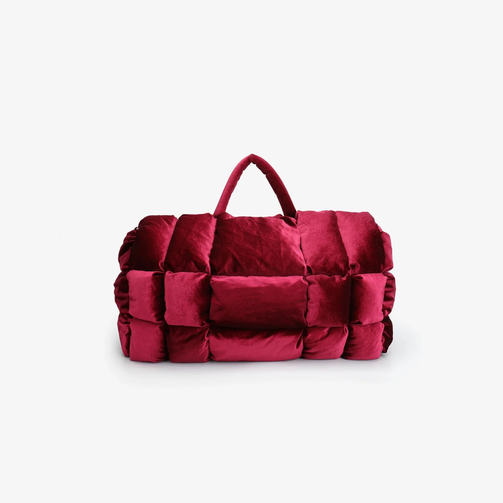 WELBY VELVET PUFFER OVERNIGHTER