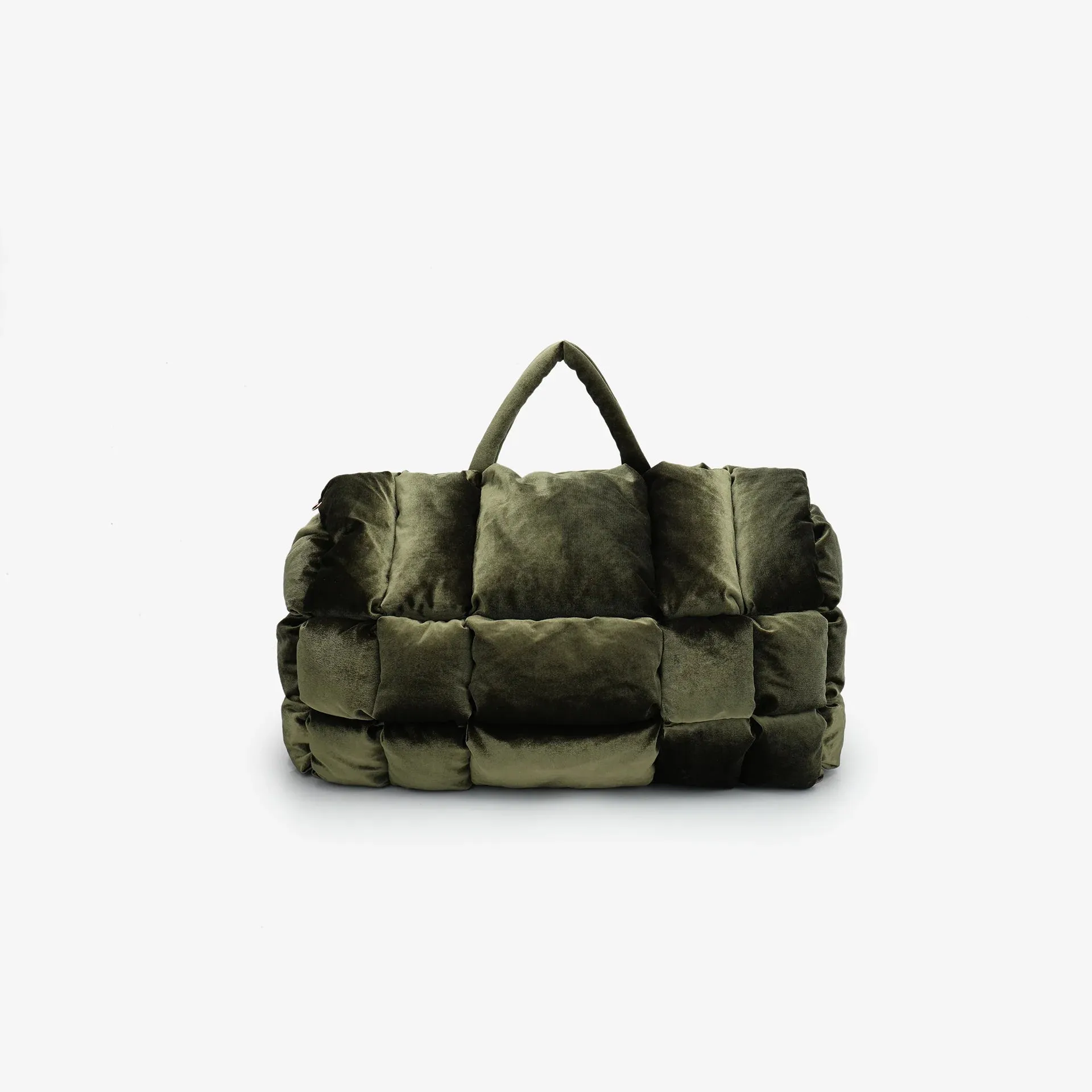 WELBY VELVET PUFFER OVERNIGHTER