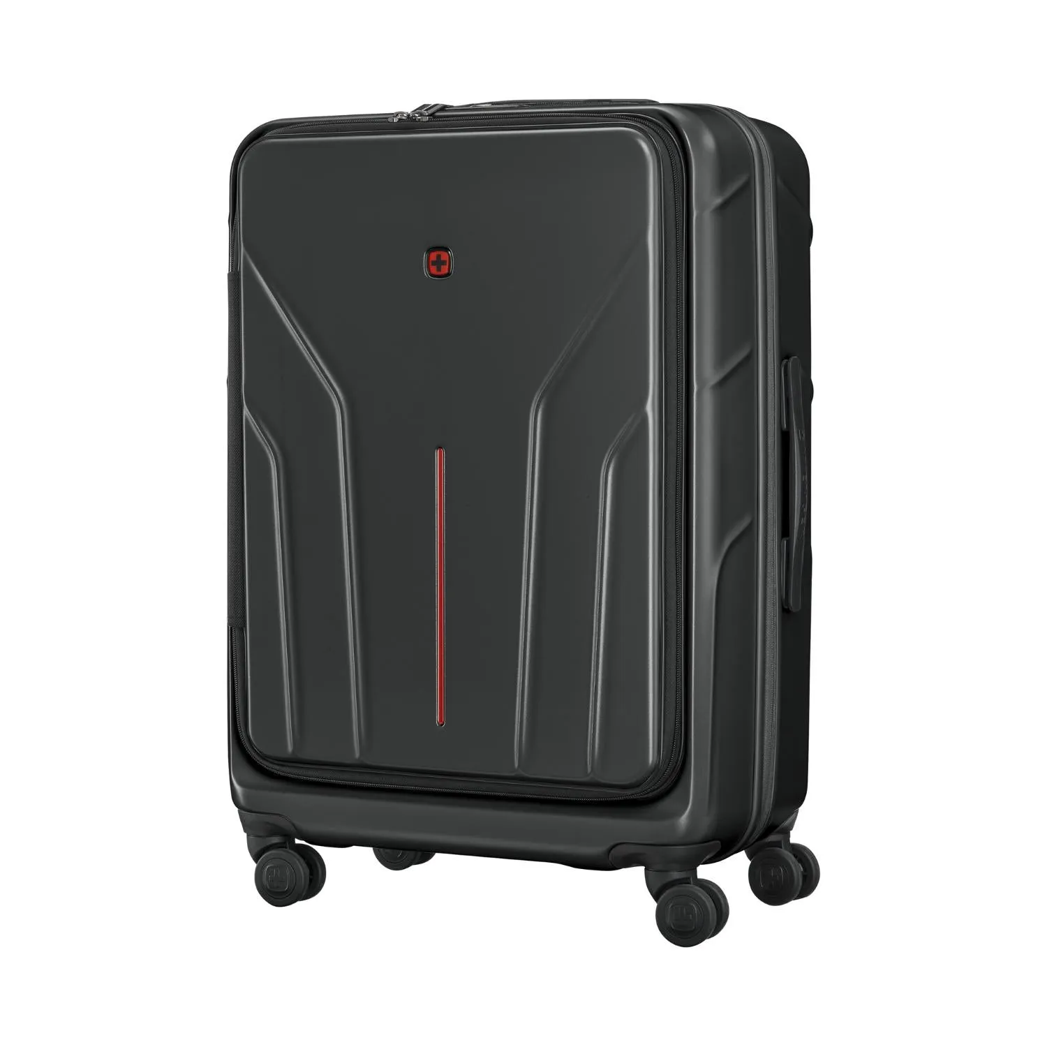 Wenger Amplix Hardside Expandable 69cm Check-In Luggage Trolley Black