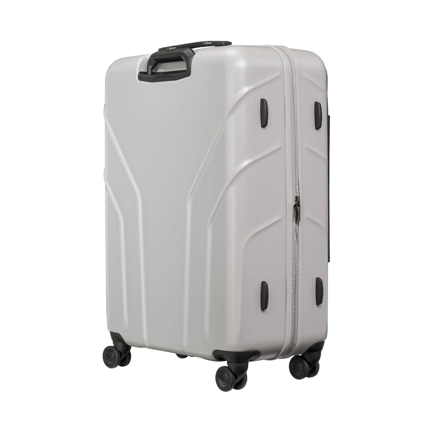 Wenger Amplix Hardside Expandable 69cm Check-In Luggage Trolley Silver