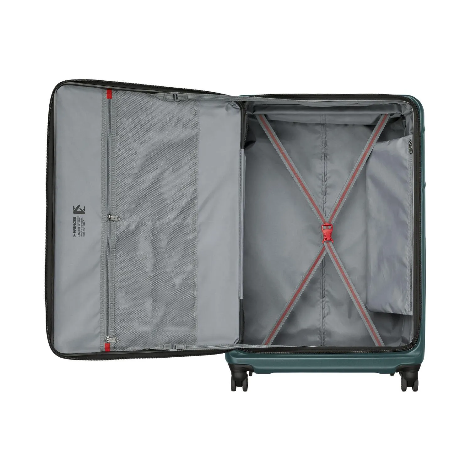 Wenger Amplix Hardside Expandable 83cm Check-In Luggage Trolley Deep Lake