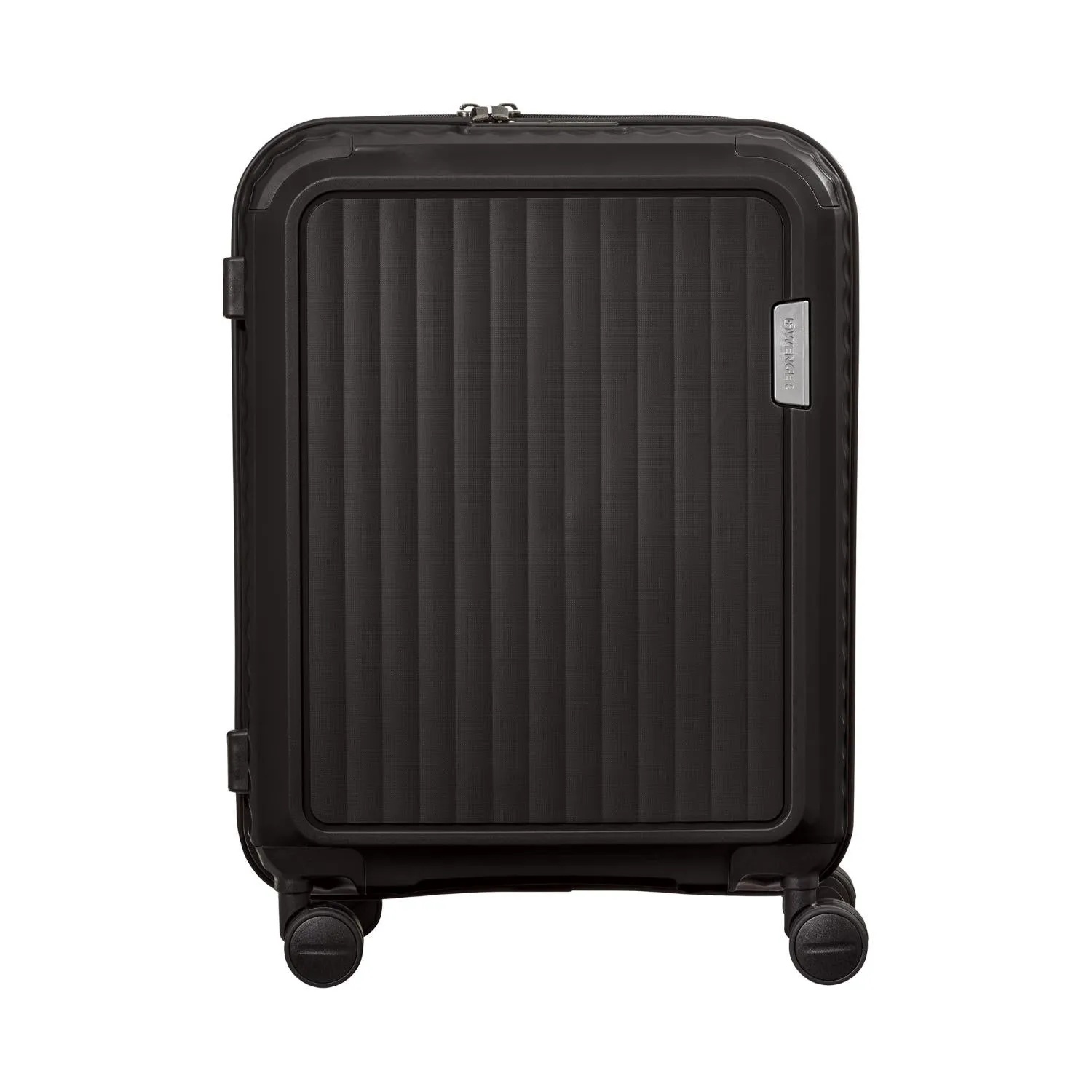 Wenger Optimo Hardside Expandable 57cm Cabin Luggage Trolley Black