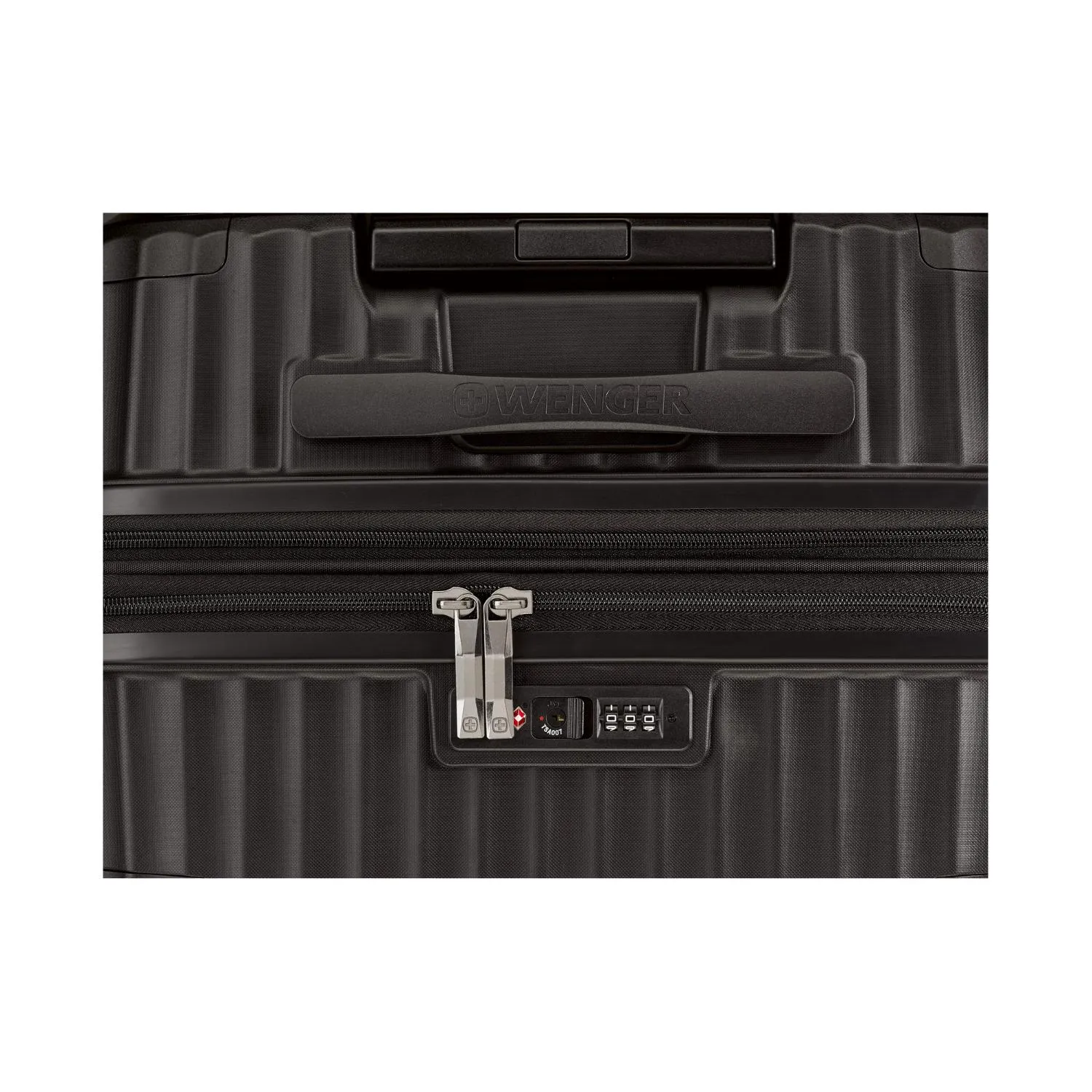 Wenger Optimo Hardside Expandable 70cm Check-In Luggage Trolley Black