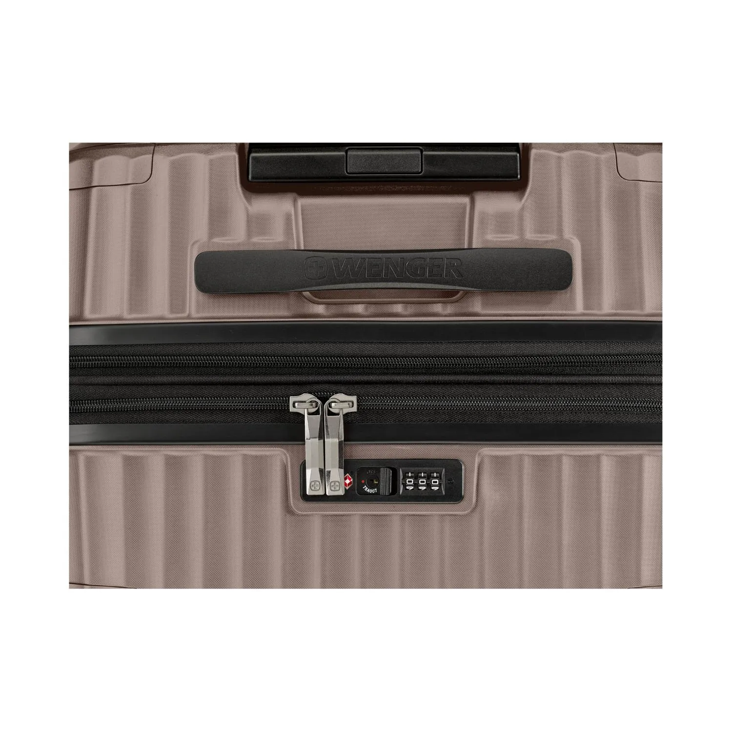 Wenger Optimo Hardside Expandable 70cm Check-In Luggage Trolley Brown