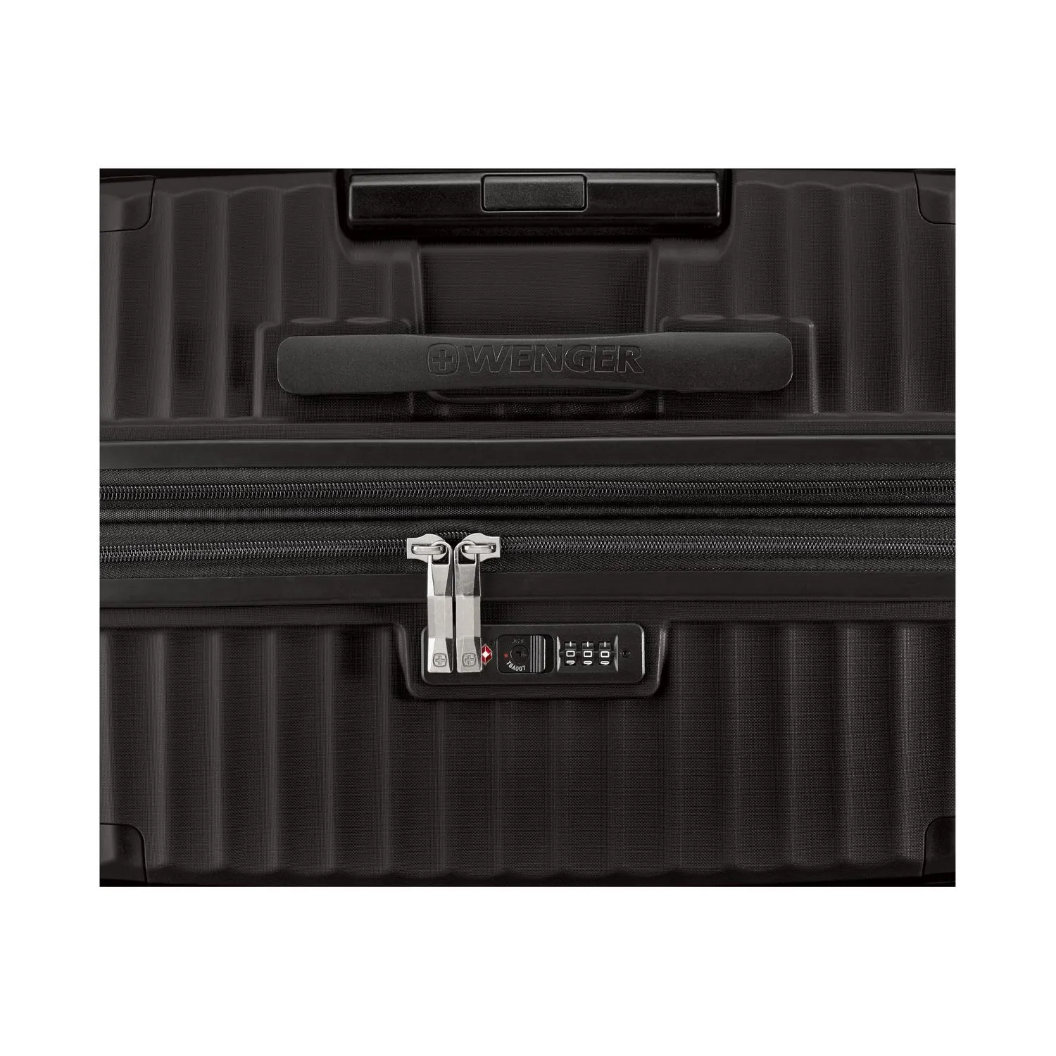 Wenger Optimo Hardside Expandable 84cm Check-In Luggage Trolley Black