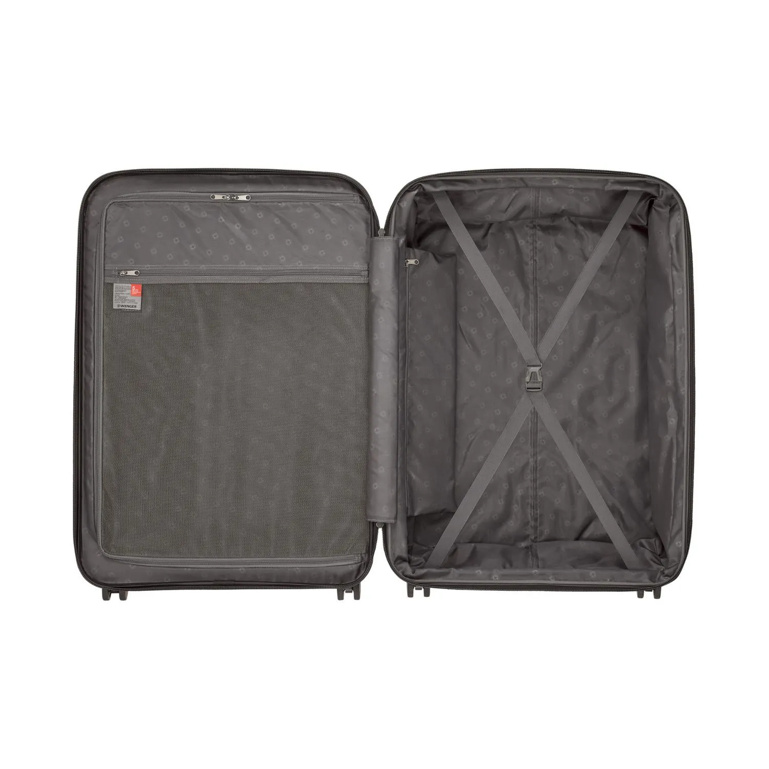 Wenger Optimo Hardside Expandable 84cm Check-In Luggage Trolley Black