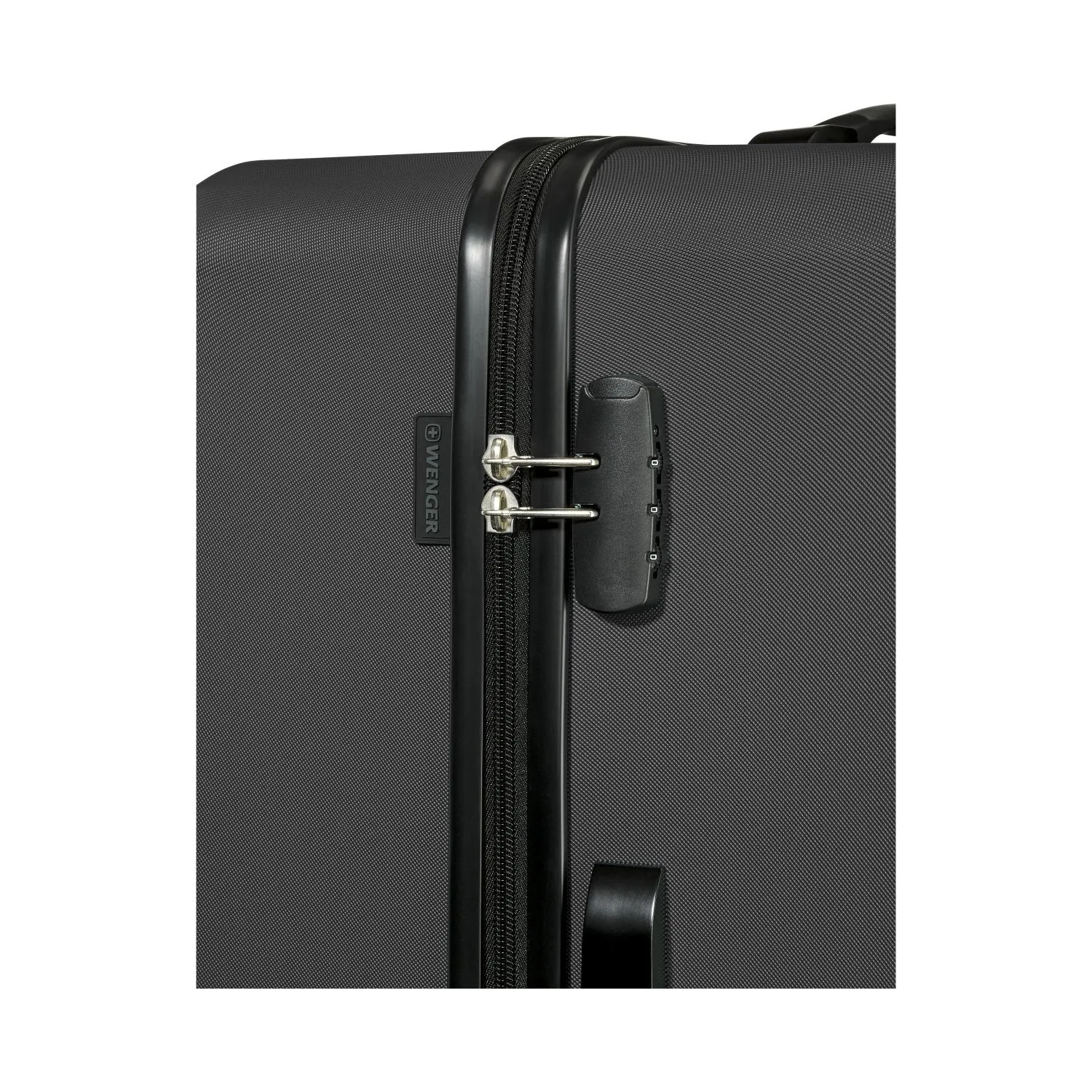 Wenger Trayn 53 67 78cm Hardcase Luggage Trolley  Set Of 3- Black