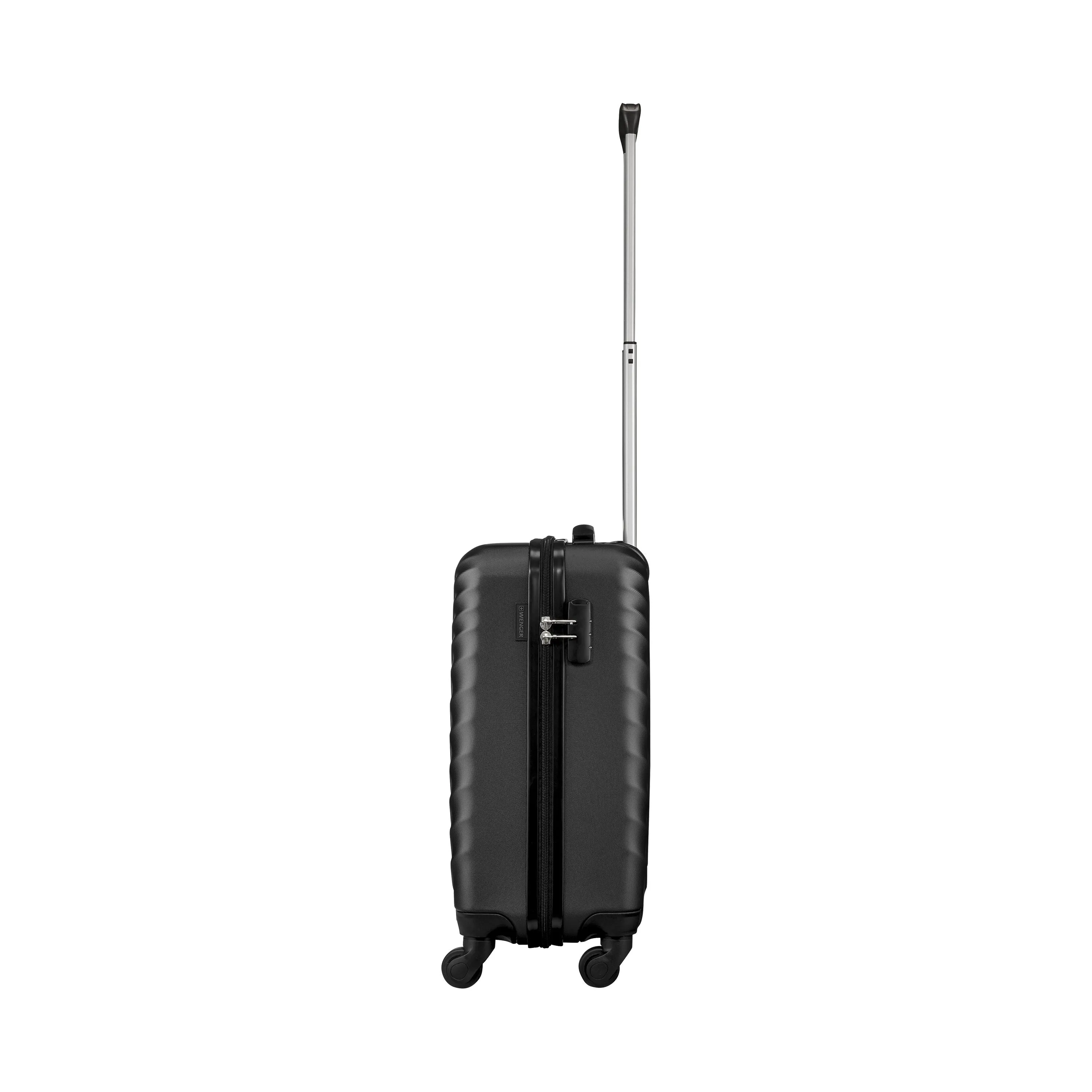 Wenger Trayn 53 67 78cm Hardcase Luggage Trolley  Set Of 3- Black