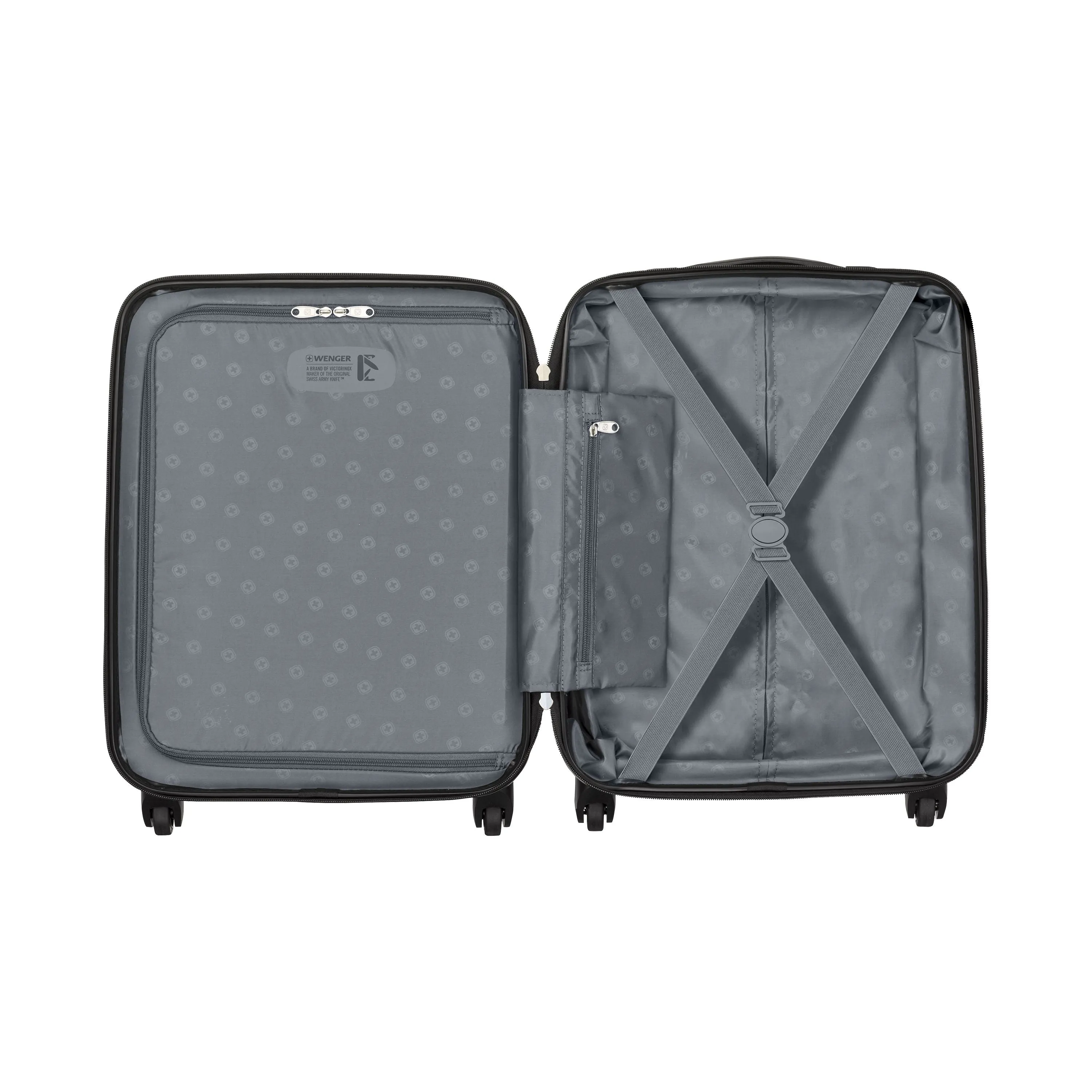 Wenger Trayn 53 67 78cm Hardcase Luggage Trolley  Set Of 3- Navy Blue