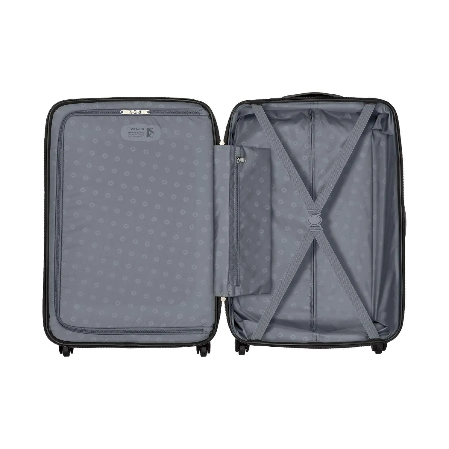 Wenger Trayn 53 67 78cm Hardcase Luggage Trolley  Set Of 3- Navy Blue