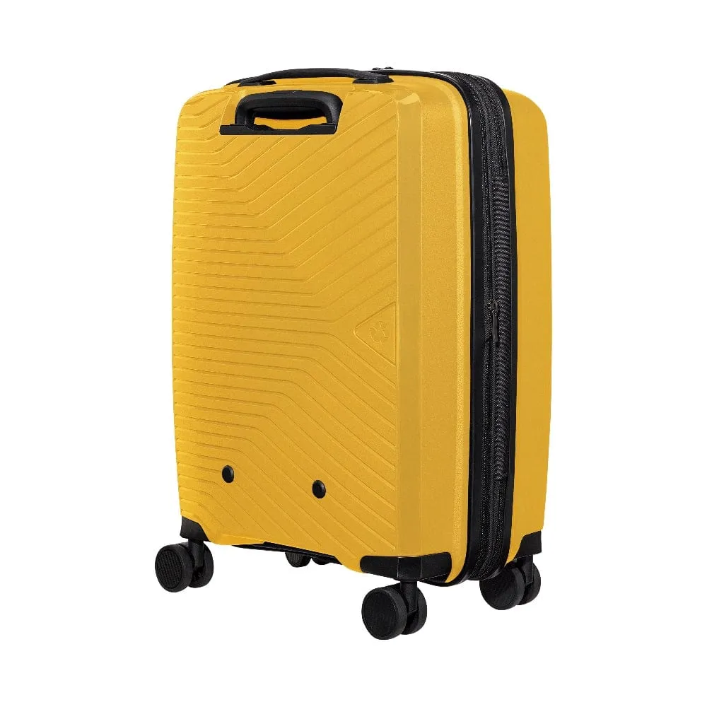 Wenger Ultra-Lite Hardside Carry-On Expandable 55Cm Cabin Luggage Trolley Yellow - 612371