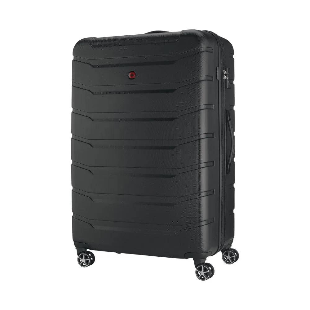 Wenger Vaiana Large Hardside Expandable 87Cm Check-In Luggage Trolley Black - 612357