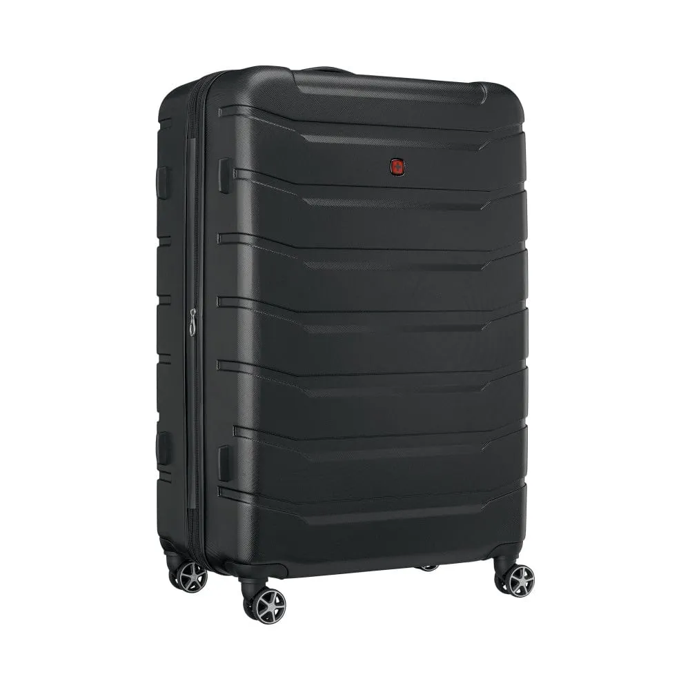 Wenger Vaiana Large Hardside Expandable 87Cm Check-In Luggage Trolley Black - 612357
