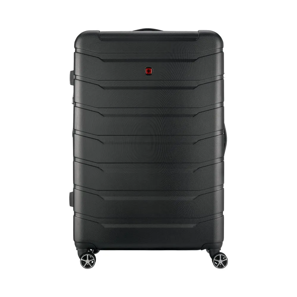 Wenger Vaiana Large Hardside Expandable 87Cm Check-In Luggage Trolley Black - 612357