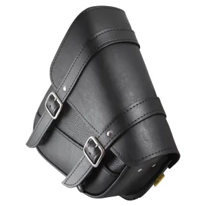 Willie & Max - Blackjack Triangular Hard Tail Saddle Bag - Left Side