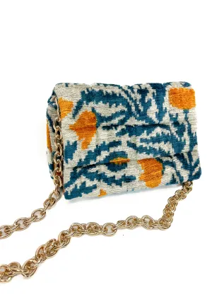 Wolf & Willa Quilted Crossbody - Yellow Poppy