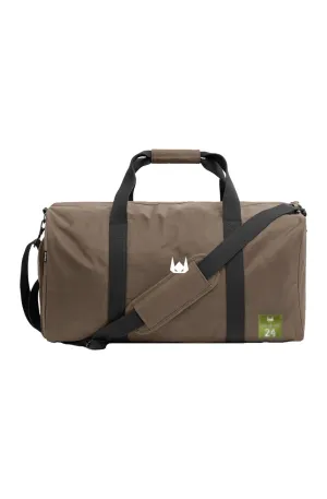 WOLFPACK UNLTD LARGE TRAVEL CANVAS BAG | WALNUT / BLACK