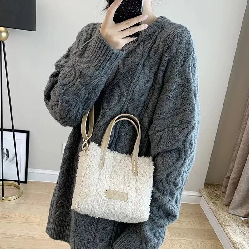 Women's Handmade Material Boyfriend Couple Girlfriends Making Gift Handbags