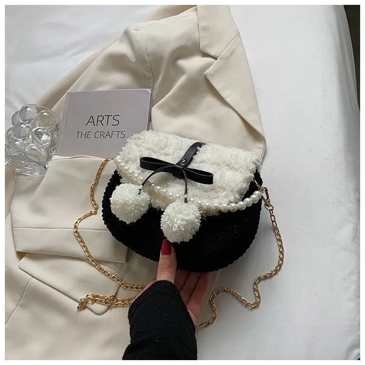 Women's Handmade Material Boyfriend Couple Girlfriends Making Gift Handbags