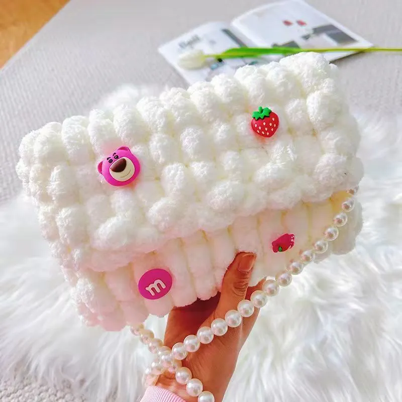 Women's Handmade Material Boyfriend Couple Girlfriends Making Gift Handbags