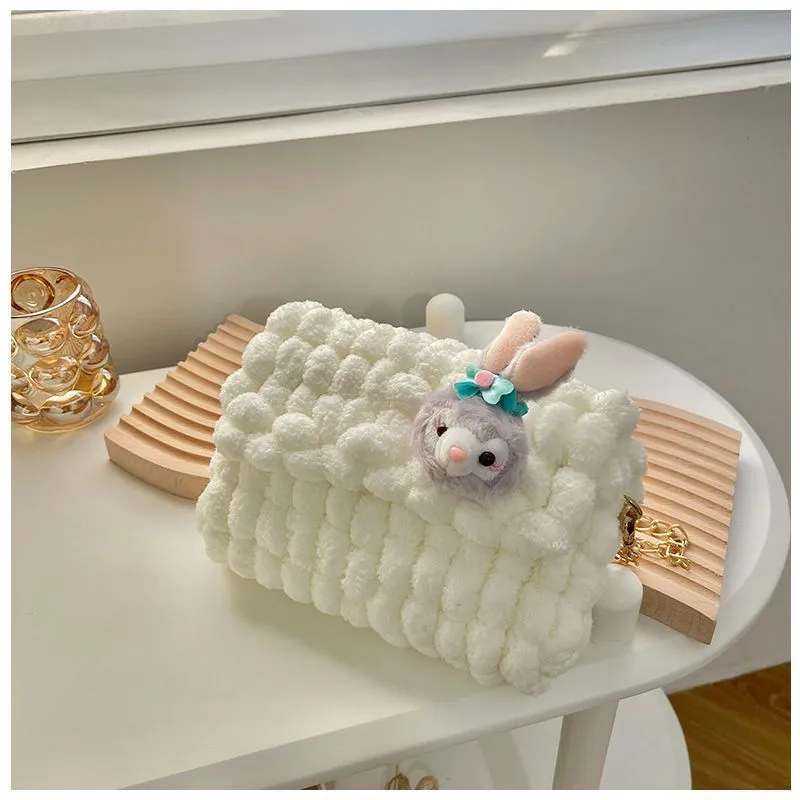 Women's Handmade Material Boyfriend Couple Girlfriends Making Gift Handbags