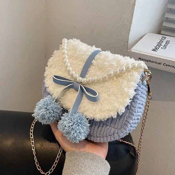 Women's Handmade Material Boyfriend Couple Girlfriends Making Gift Handbags