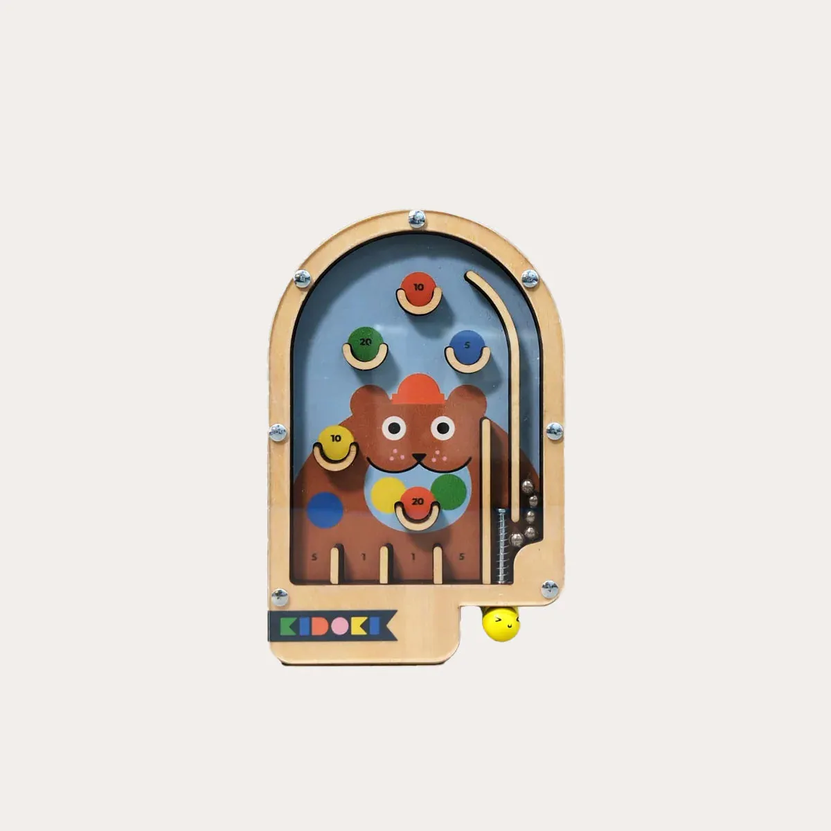 Wooden Pinball Game | Assorted Animal