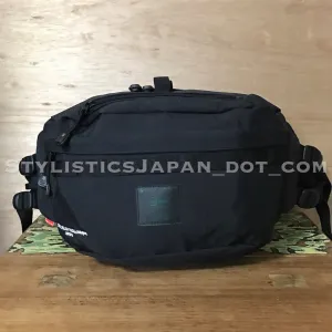 WTaps x Porter Readypack 2nd Gen. DELTA (Hip Up) Ripstop Waist/Shoulder Bag Black