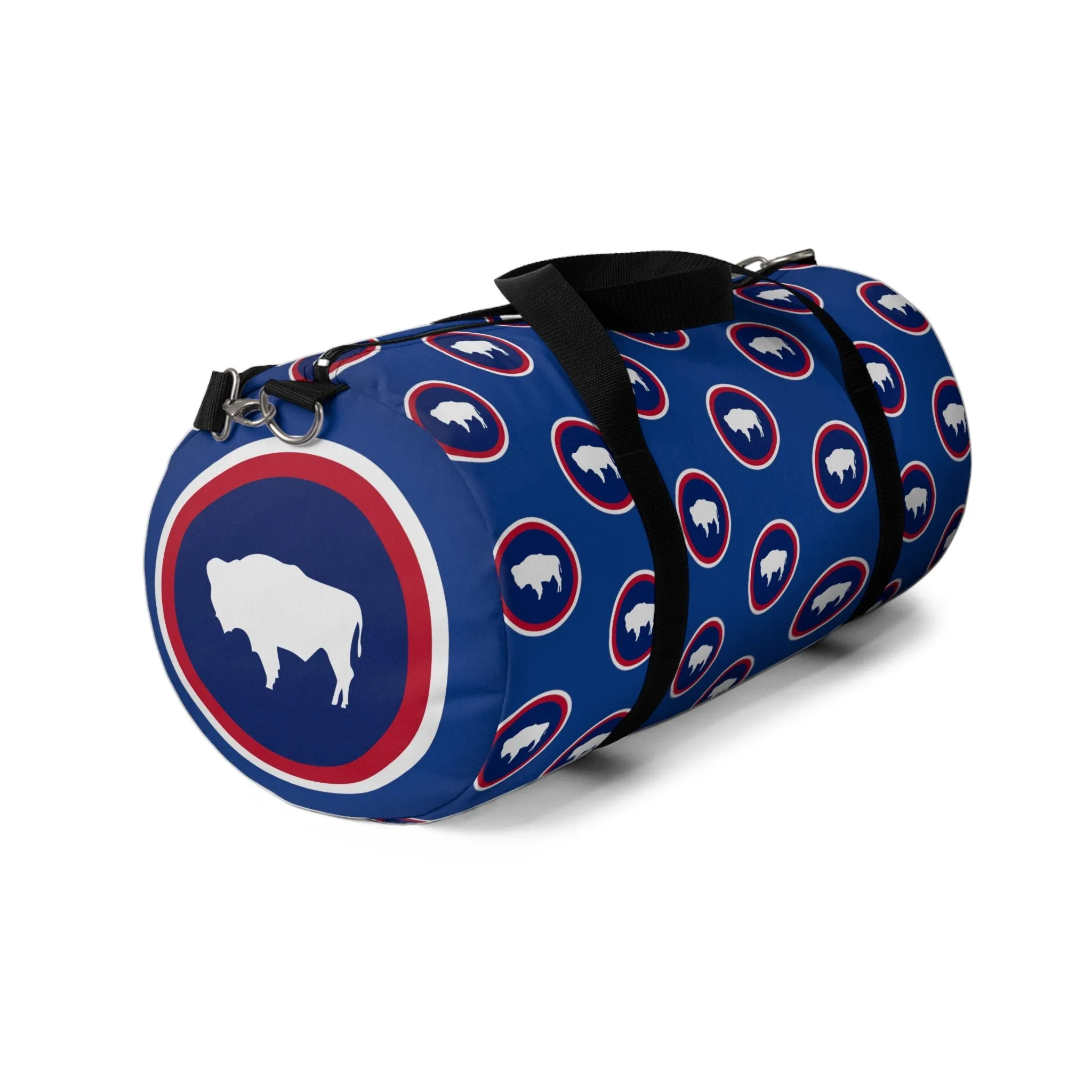 Wyoming  Buffalo State  Flag Duffel Bag