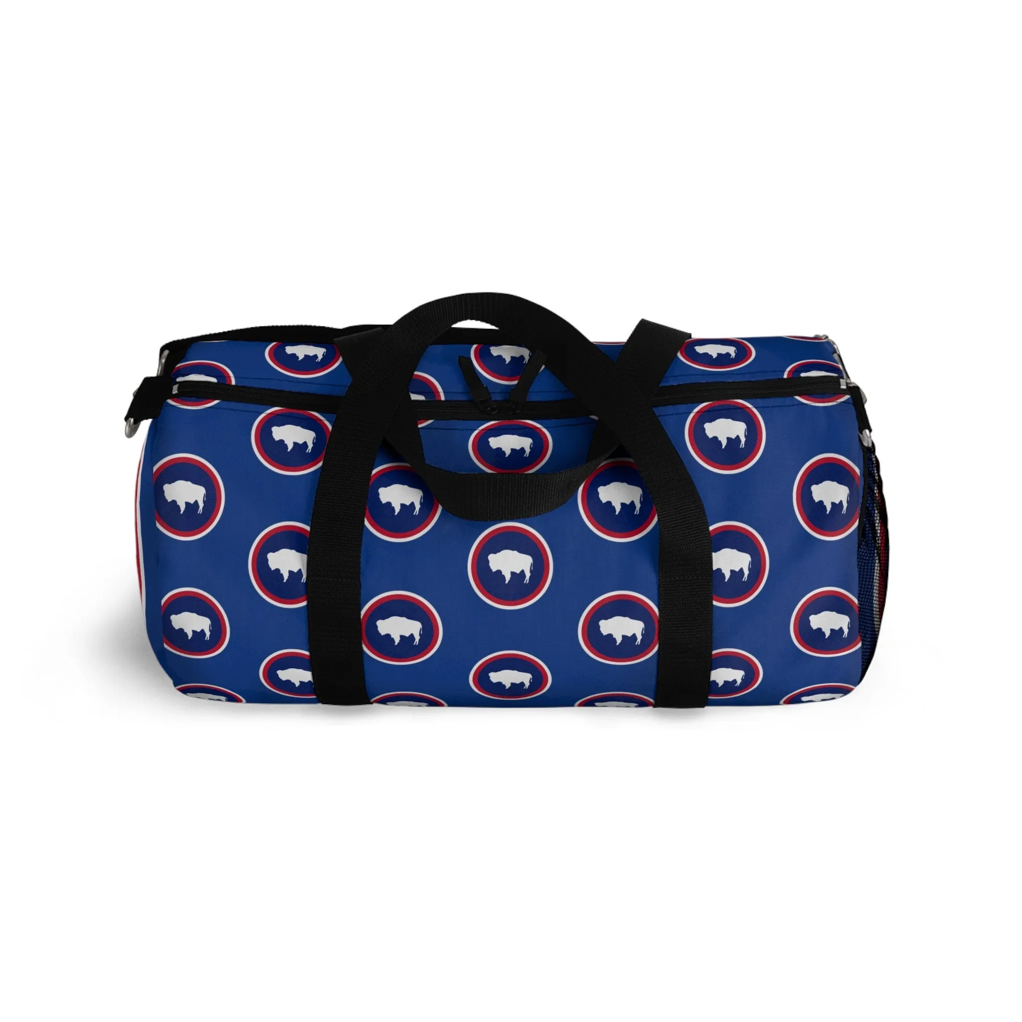 Wyoming  Buffalo State  Flag Duffel Bag