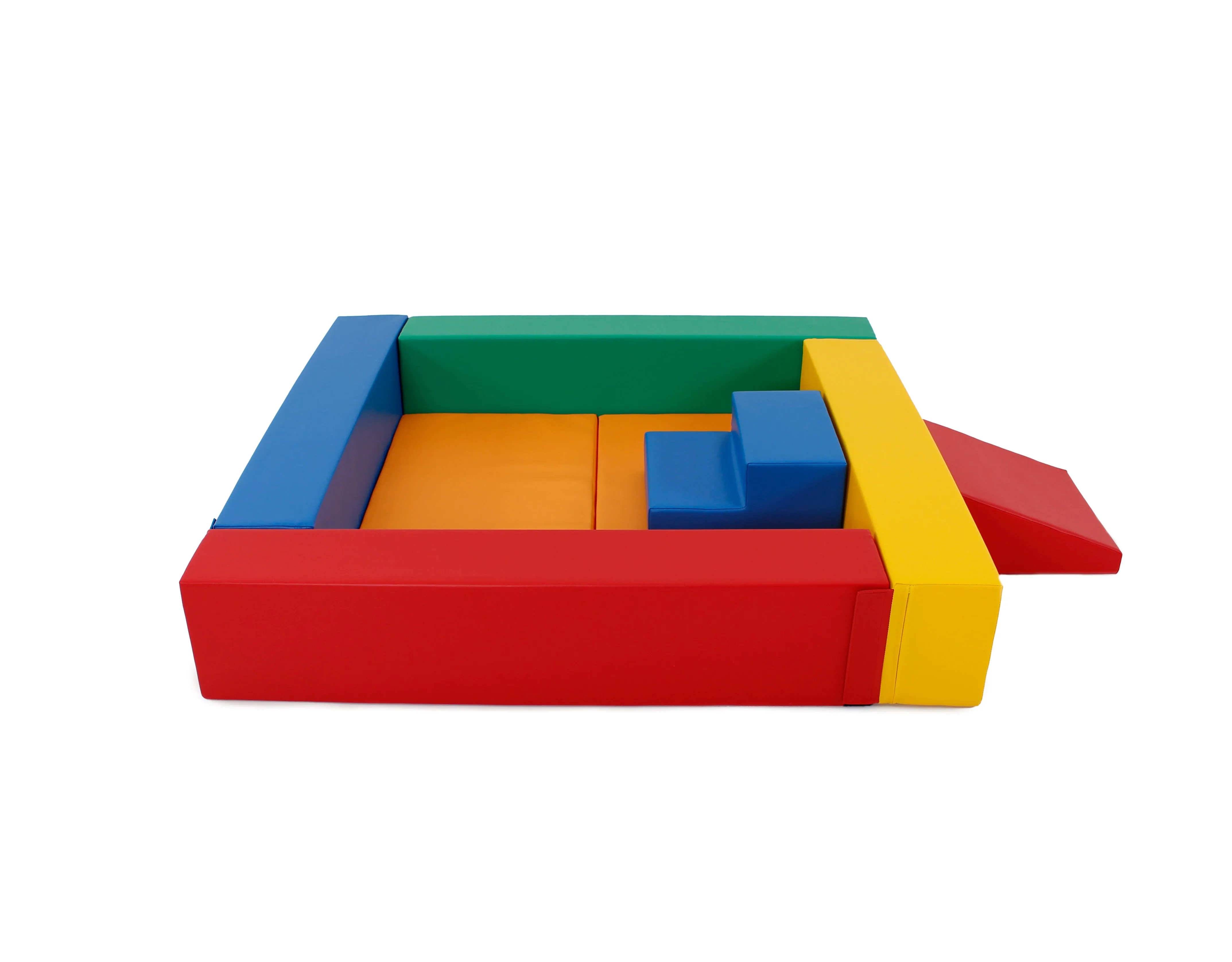X-Large Montessori Ball Pit Soft Play Set | Ball Pool with Floor Mat & Option of Steps & Slide | 3m 